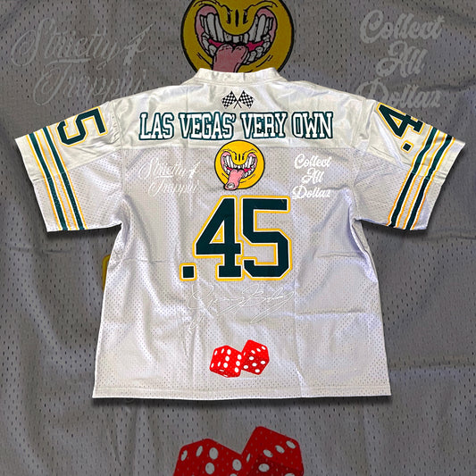 GoonyBaby X Dead On Sight Collaboration Silver Football Jersey